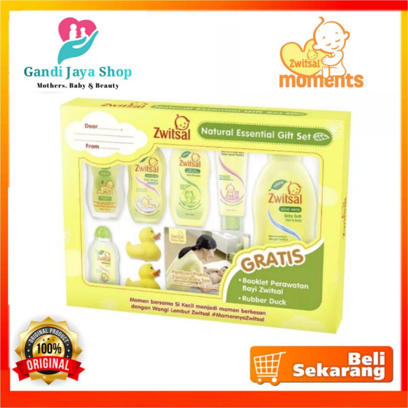 Zwitsal Baby Spa Gift Box | Perlengkapan Bayi Exp Juni 2025