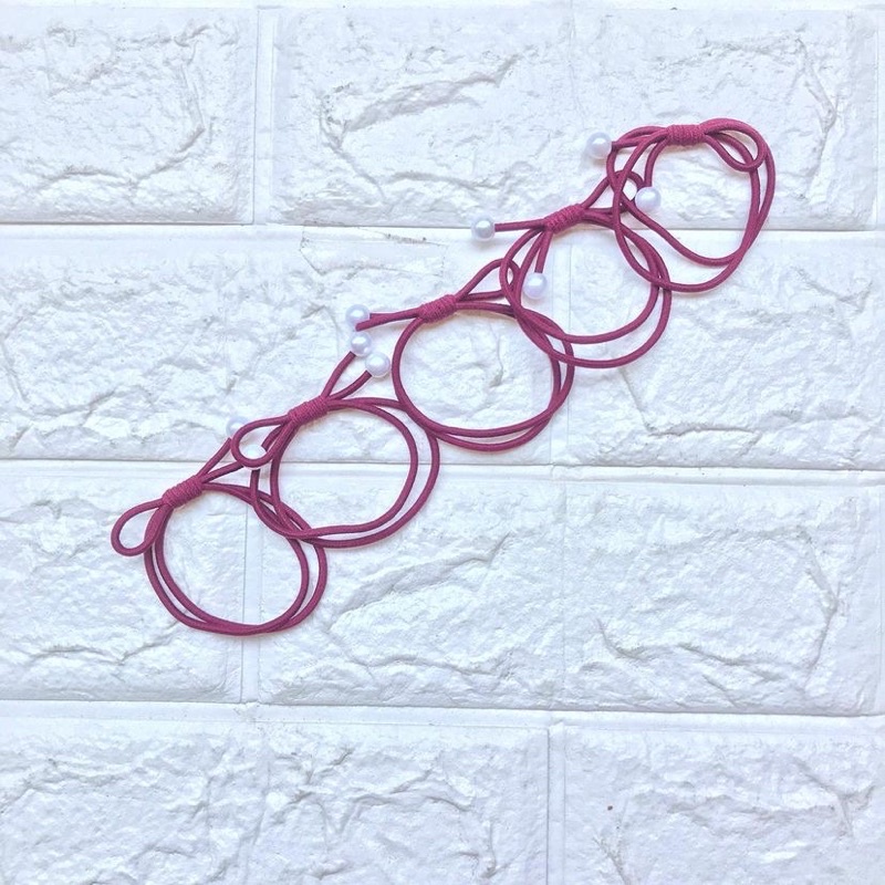 KARET GELANG / IKAT RAMBUT MUTIARA