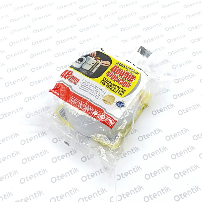 

NACHI LAKBAN 2 SISI 2" - DOUBLE TAPE 48 MM 10 YARD - SELOTIP SOLASI