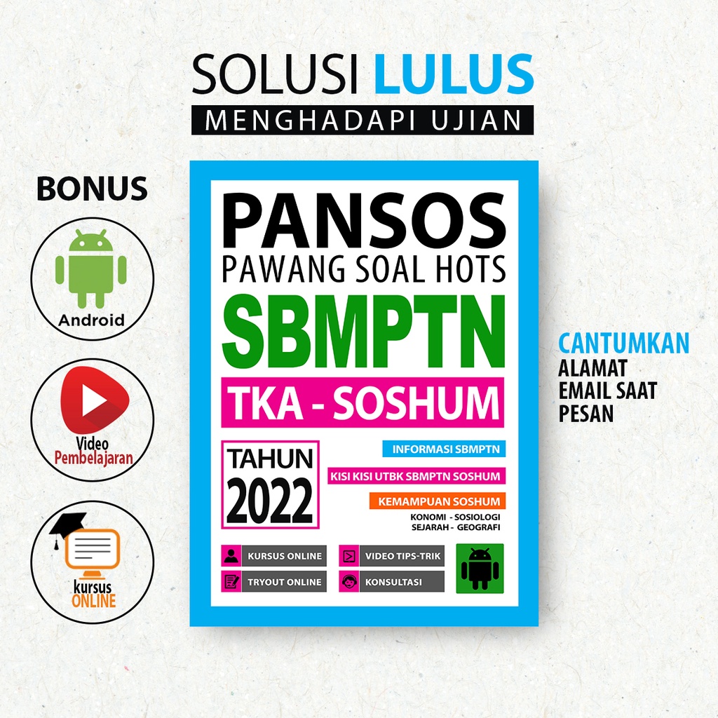 Pawang Soal HOTS UTBK SBMPTN Soshum 2022