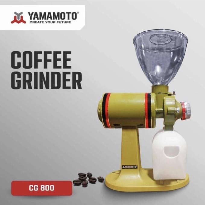 Mesin Giling Kopi Yamamoto CG-800 - Kapasitas 35 kg/jam, Garansi 1 Tahun