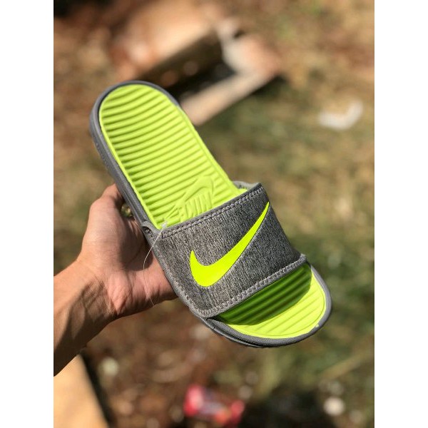 Sandal Nike Bennasi Hijau Stabilo
