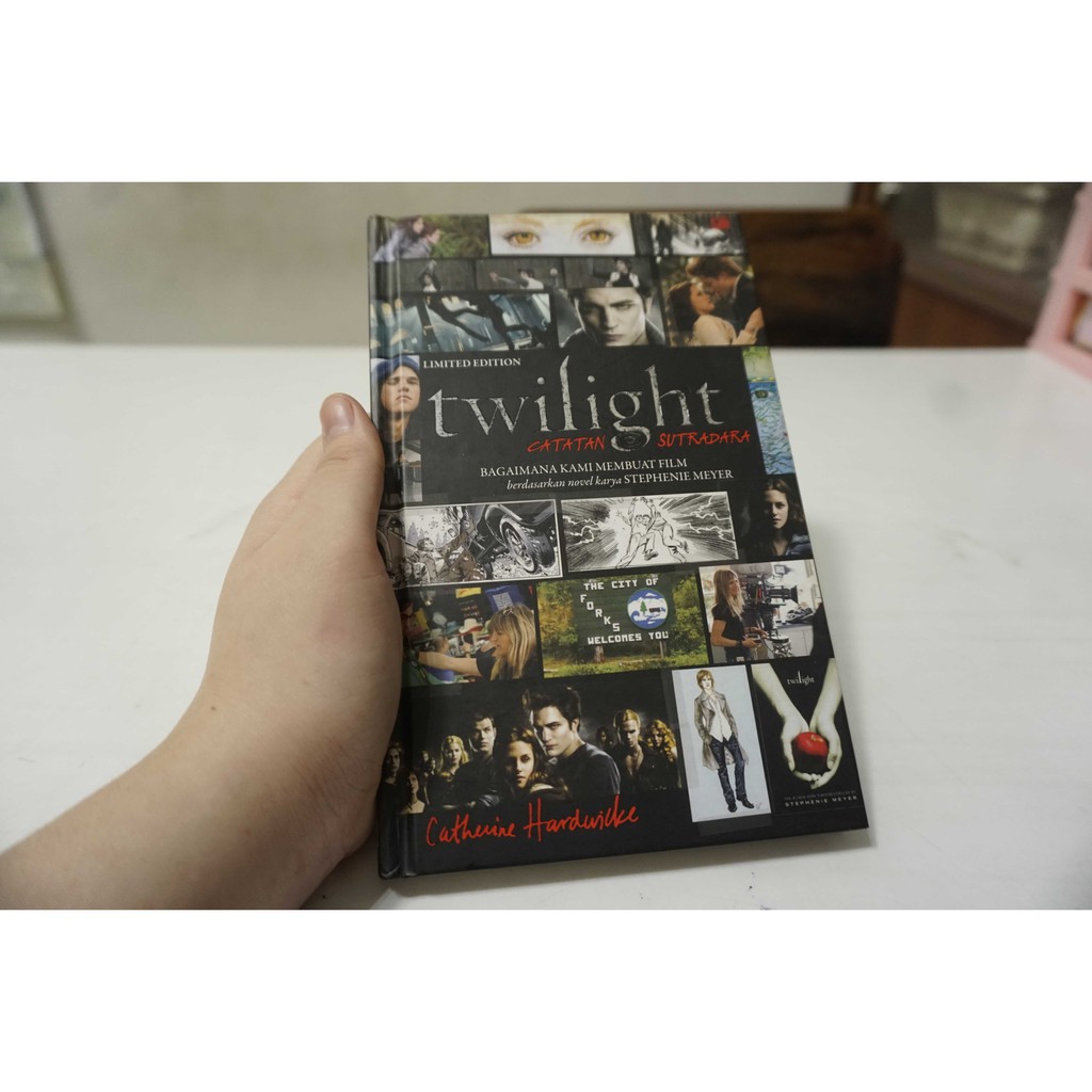 TWILIGHT CATATAN SUTRADARA LIMITED EDITION - film dan novel preloved