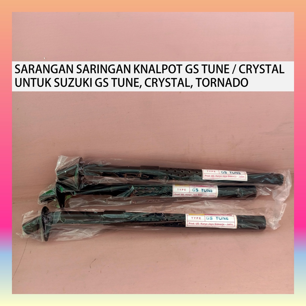 SARANGAN SARINGAN KNALPOT GS TUNE / CRYSTAL UNTUK SUZUKI GS TUNE, CRYSTAL, TORNADO