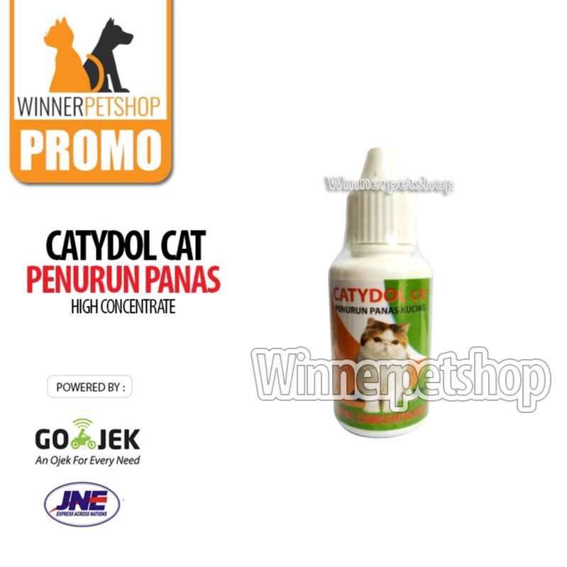 CATYDOL - OBAT DEMAM PENURUN PANAS KUCING