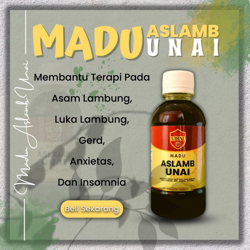 

MADU ASLAMB UNAI ASAM LAMBUNG HERBAL RACIKAN KHUSUS RUQYAH ORIGINAL REHAB HATI