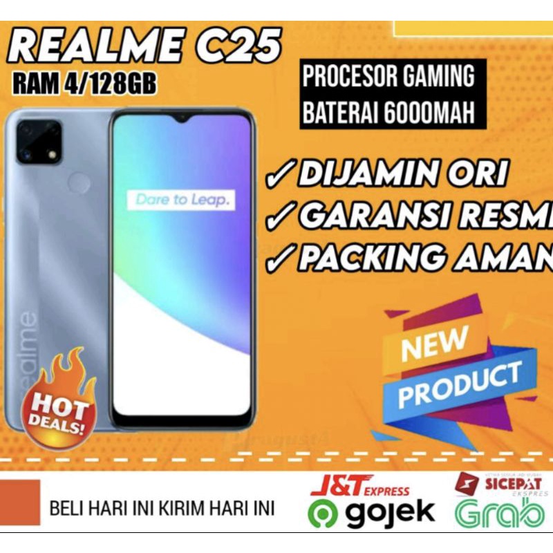 REALME C25 ram 4