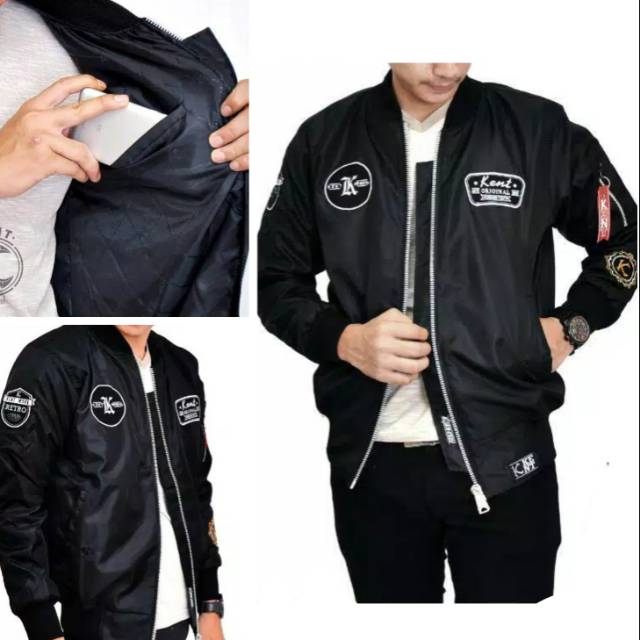 Jaket Bomber Kent Original