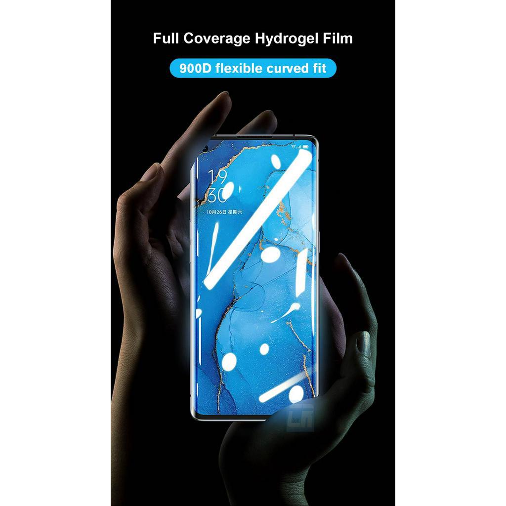 1-3 Pcs Screen Protector Hydrogel Film For OPPO Realme X50 x Q Full Cover Protective Film For Realme X50 Pro Q2pro X7Pro X2 Pro Not Glass