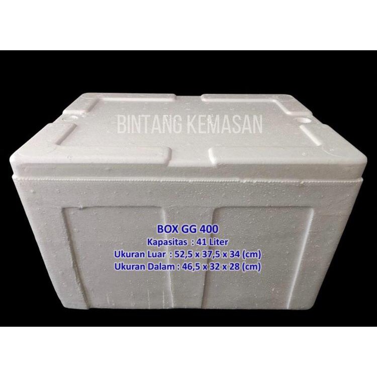 Box Styrofoam GG 52,5 x 37,5 x 34cm