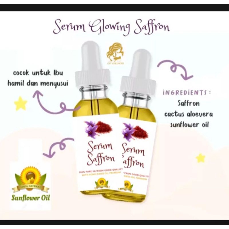 [ BPOM ] SERUM GLOWING SAFFRON 20ML