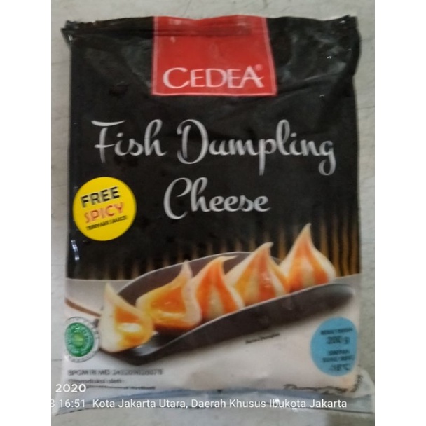 

DUMPLING CHICKEN/CHESSE 200G WITH SAUCE/ DUMPLING CHESSE 500G