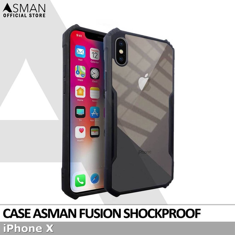 Asman Fusion iPhone X Case Premium Armor Acrylic