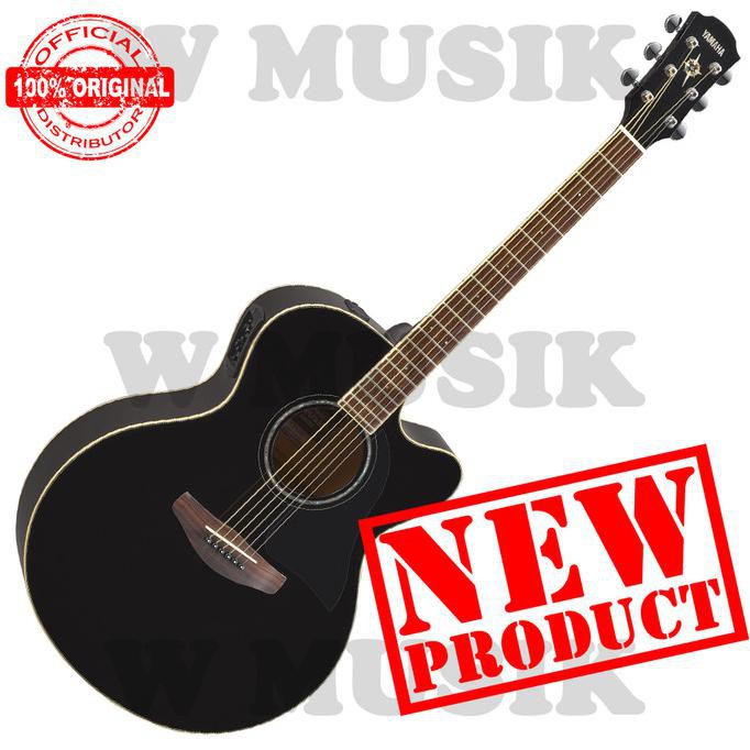 Yamaha Gitar Cpx 600 / Cpx600 / Cpx-600 - Hitam