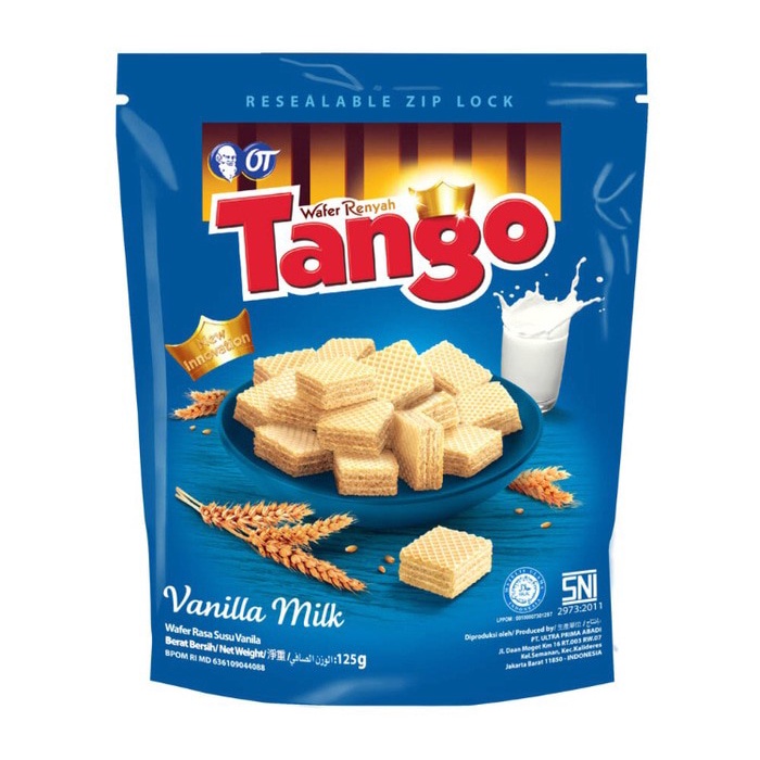 

Tango Wafer Pouch Vanila 125Gr