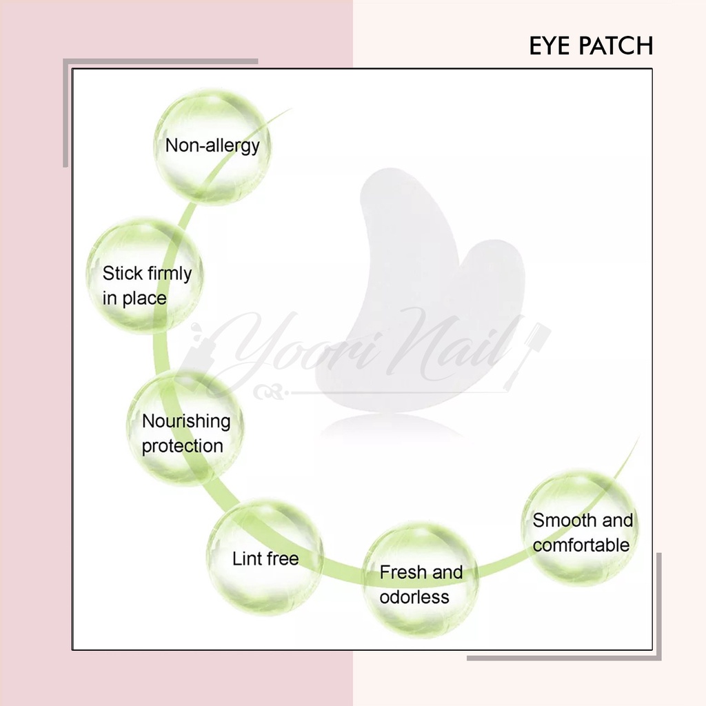 2pcs eye patch eyelash eyepatch eyelash extension bulumata eyepad