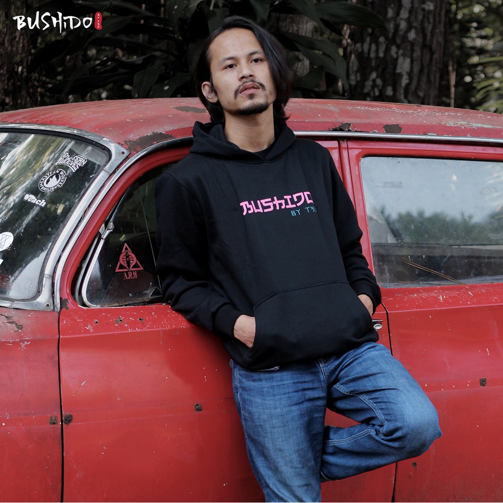 Bushido Hoodie | Hoodie jepang "Night In Tokyo"