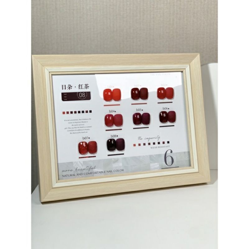 YOUSE ACHRIO 8 WARNA SERIES NAIL GEL POLISH SET KUTEK CAT KUKU