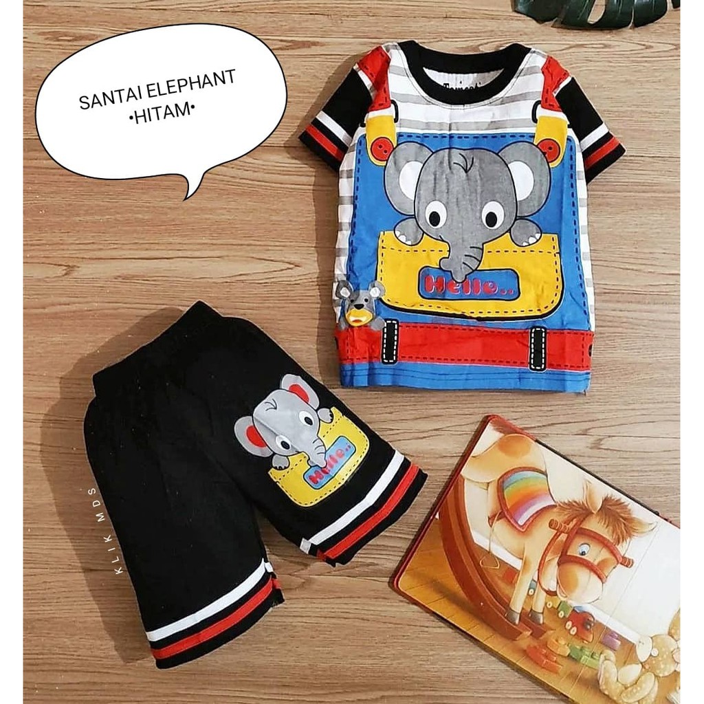 Klik Mds Setelan Baju Anak Bayi Laki-laki Santai Motif A Dan Motif D Ukuran 4-6-8 Usia 1-4 Tahun