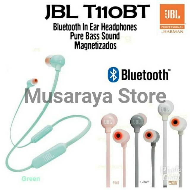 Earphone JBL Bluetooth / Headset JBL Bluetooth / Eaephone JBL Bluetooth / Eaephone / Headset / JBL
