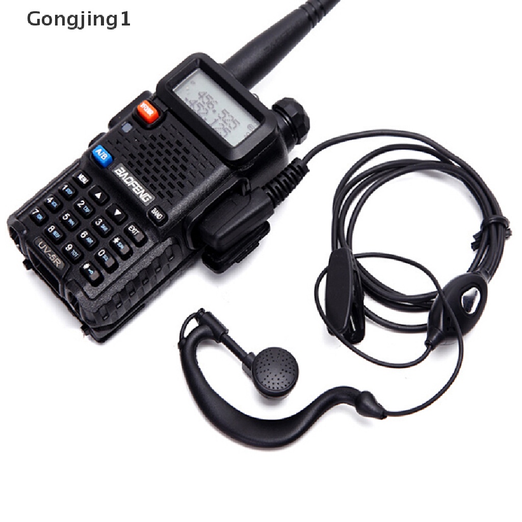 Gongjing1 Headset Earpiece Radio Walkie Talkie Dua Arah Untuk BaoFeng UV5R series