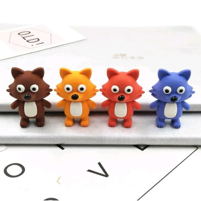 

Penghapus Pensil Lucu / Unik Motif Anak Serigala