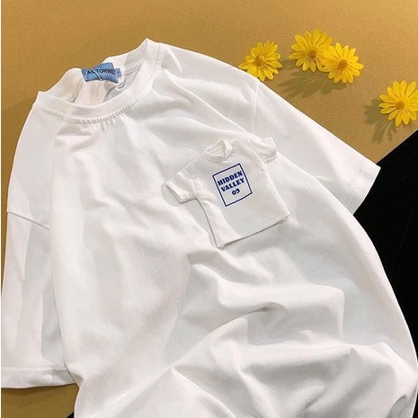[littlecrab] Kaos Oversize Saku Tshirt Mini Hidden Valley 05 T-shirt Lucu Unik Berkualitas Kaos Keren Double Tshirt Cute Elegant Aesthetic Street Style Korean Style