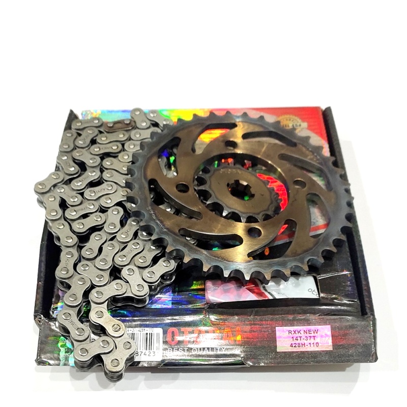 GEAR PAKET OTOBAI RXK NEW (14-37T/428H-110)
