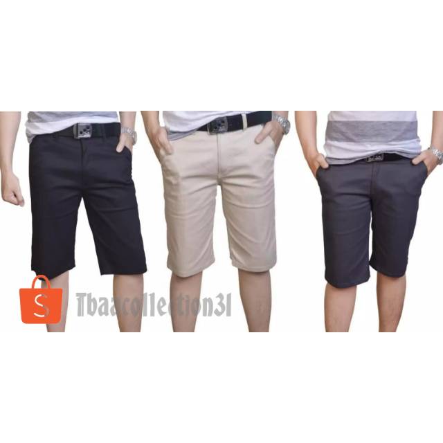 CELANA PENDEK KATUN PRIA | CELANA CHINO PRIA | CELANA PENDEK DISTRO | CELANA TERMURAH SIZE 27-38