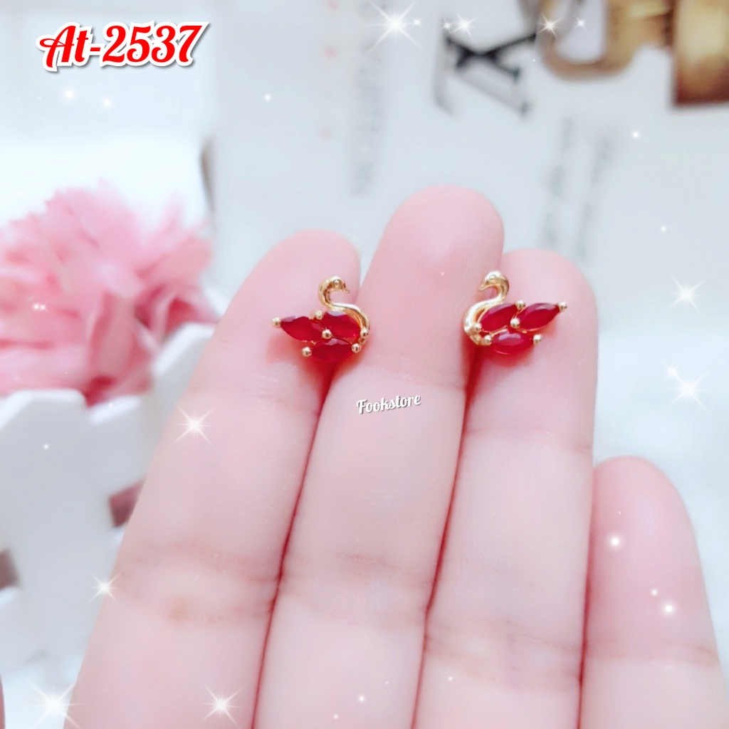 TERLARIS ANTING wanita xuping GOLD/ANTI ALERGI-AT-2537