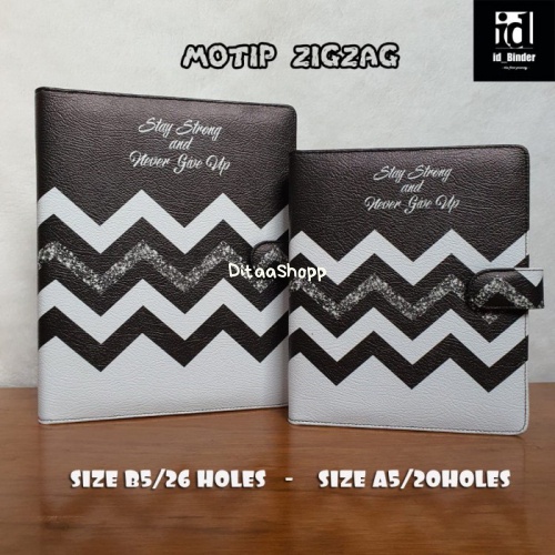 

Binder Printing Motip Zigzag A5/Ring 20, B5/Ring 26 - A5 017