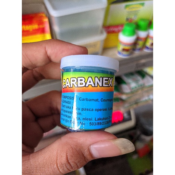 Carbanex Salep Obat Luka Koreng Kudis Ternak Sapi Kambing Domba