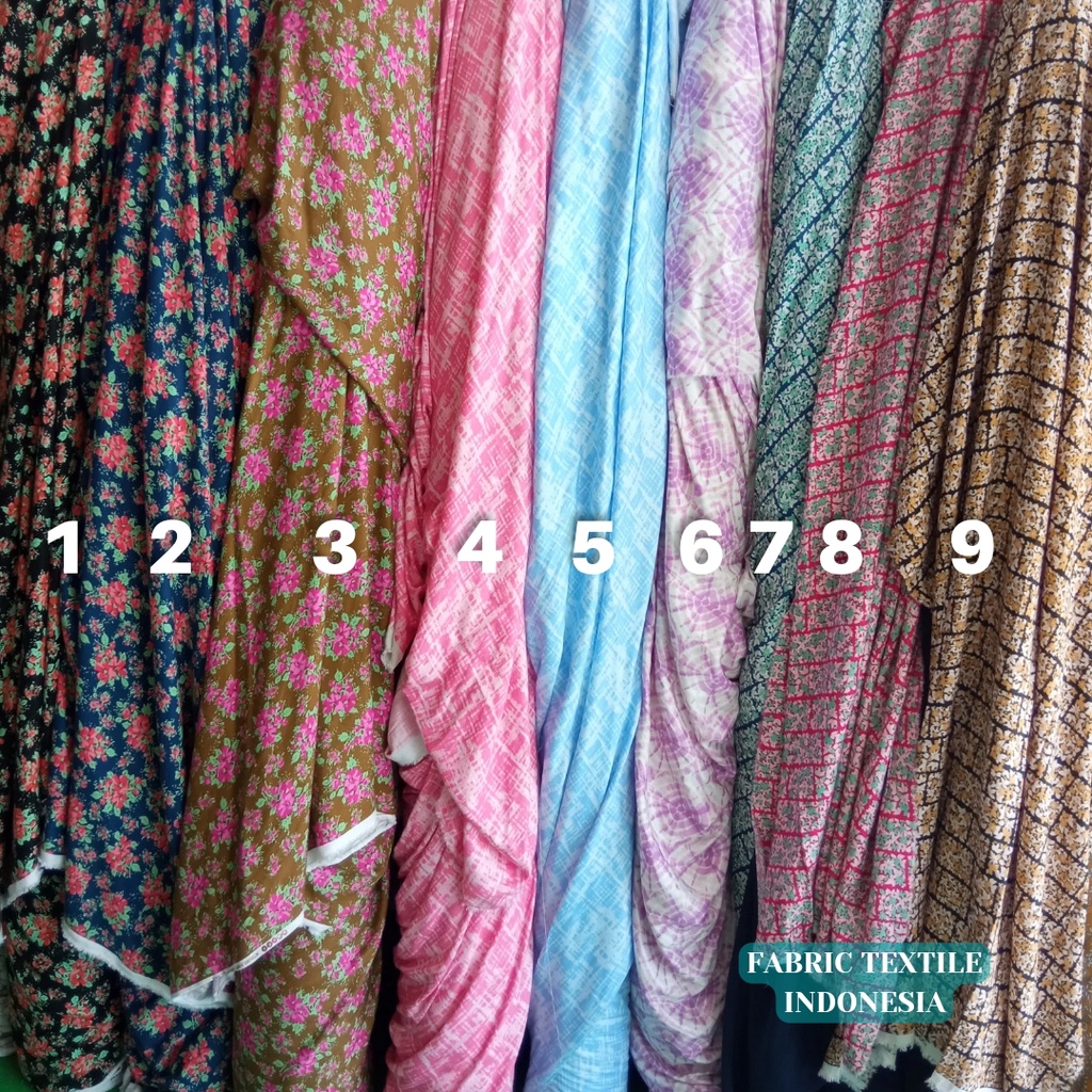 KAIN RAYON TWILL//TWILL RAYON MOTIF PREMIUM