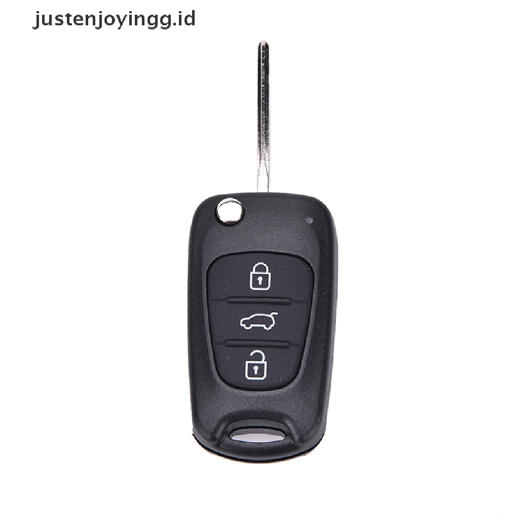 Casing Kunci Remote Lipat 3 Tombol Untuk Hyundai I20 I30 IX35 I35