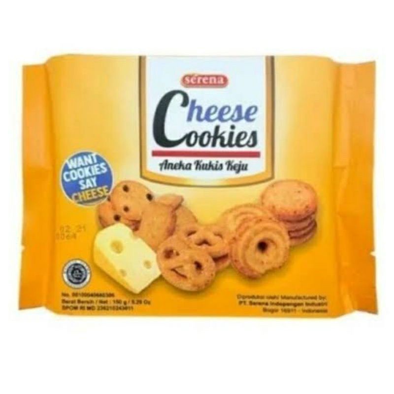 

SERENA CHEESE COOKIES 150GR