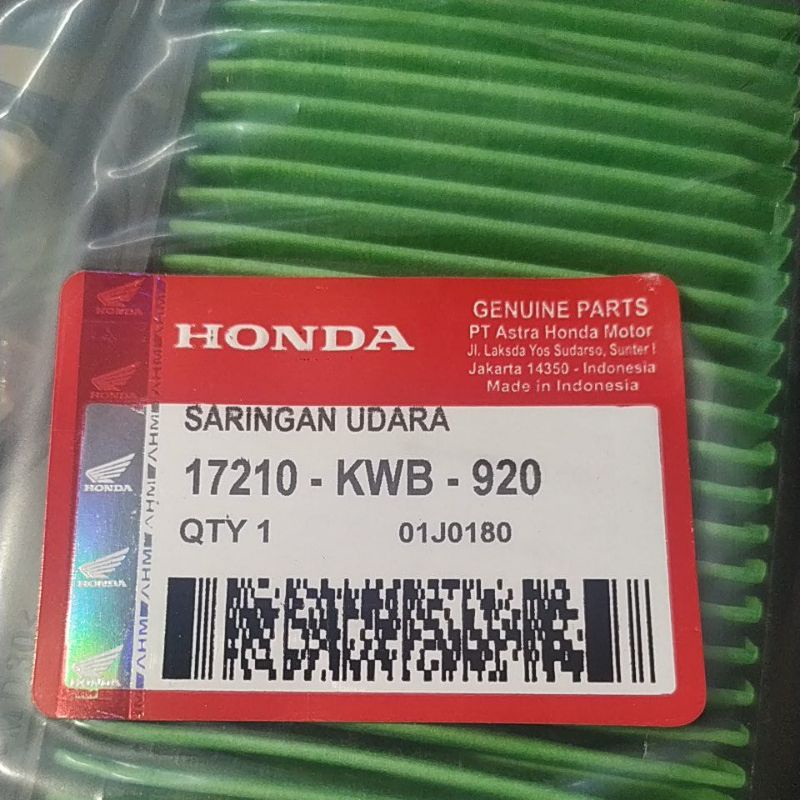 Filter Udara Honda Blade/Revo old KWB-920