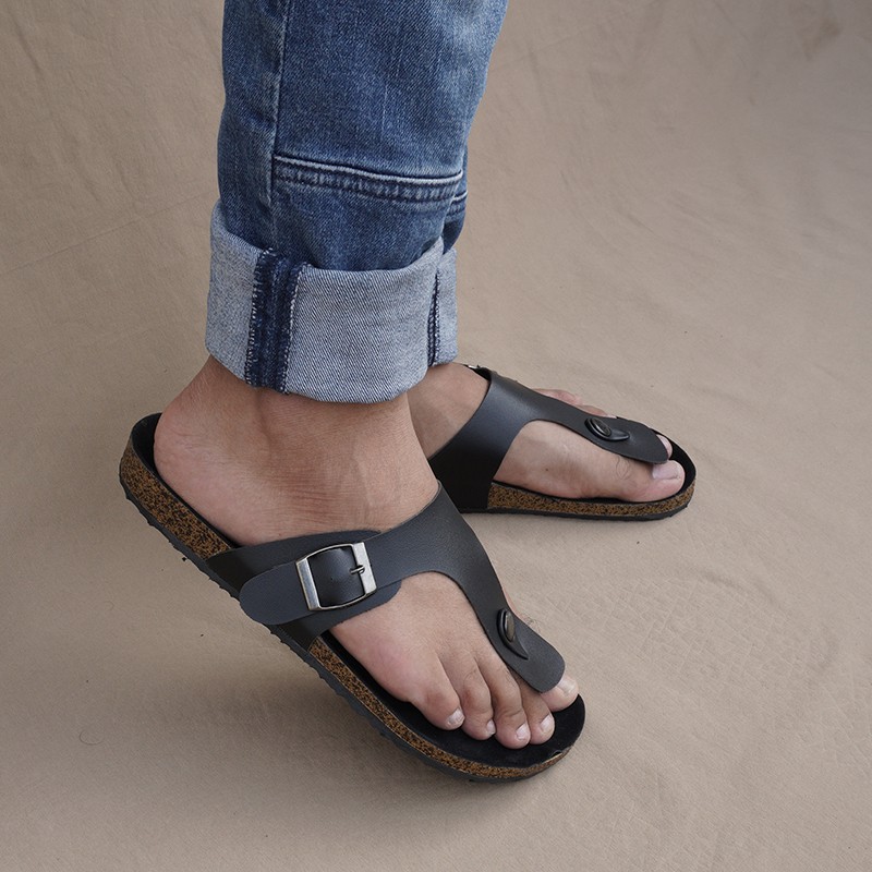 [ GEBYAR PROMO 6.6 ] Sendal Pria Selop Briken Sandal Slip On Sandal Slide Selop Terbaru