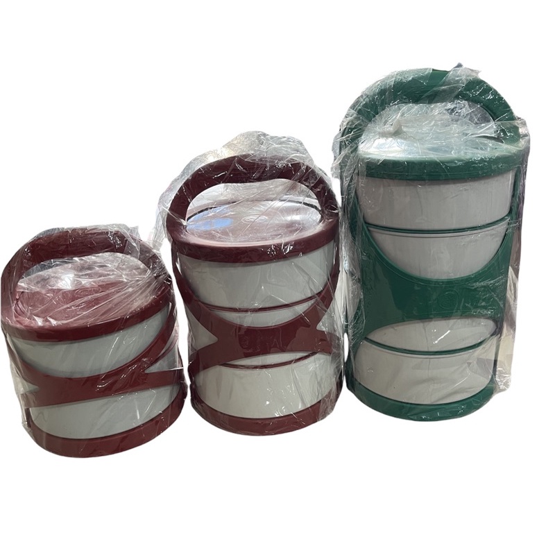 bestpromo rantang plastik gm/rantang tingkat/ rantang plastik belah durian/ tempat makanan makan/