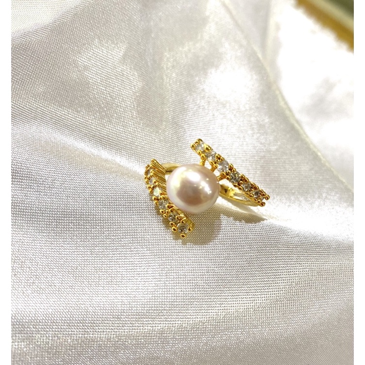 Cincin mutiara lombok asli || model elegan