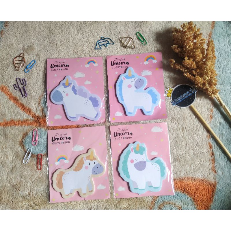 

STICKY NOTES UNICORN LUCU