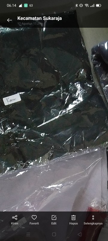 Blouse Spandek Premium Jumbo Ld 120cm Pj Christmas