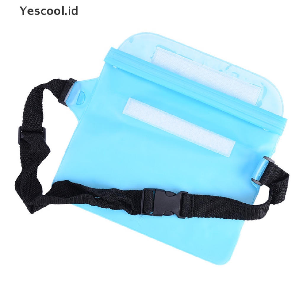 (Yescool) Tas Pinggang Kering Anti Air / Hujan Untuk Olahraga / Berenang / Pantai