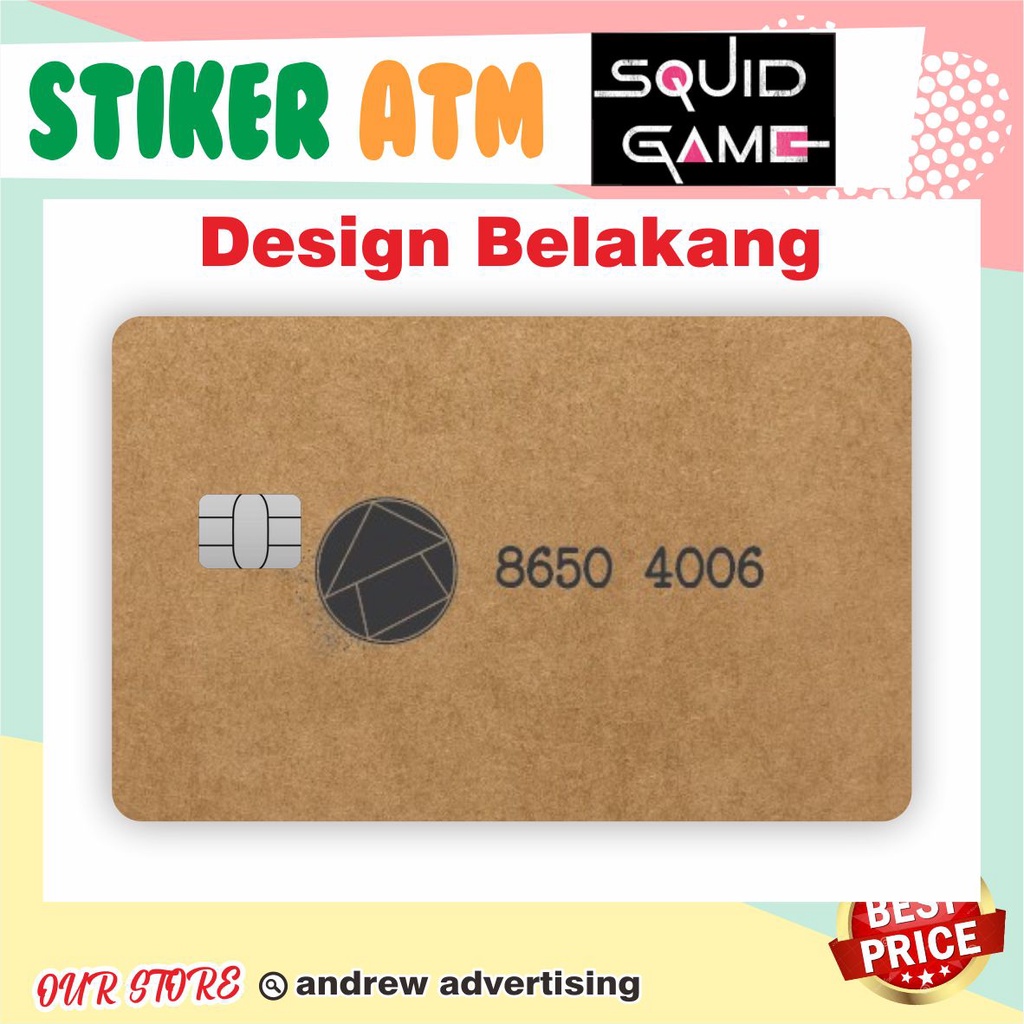 Skin ATM Squid Game Terlaris dan Termurah Bisa untuk Emoney / Flazz