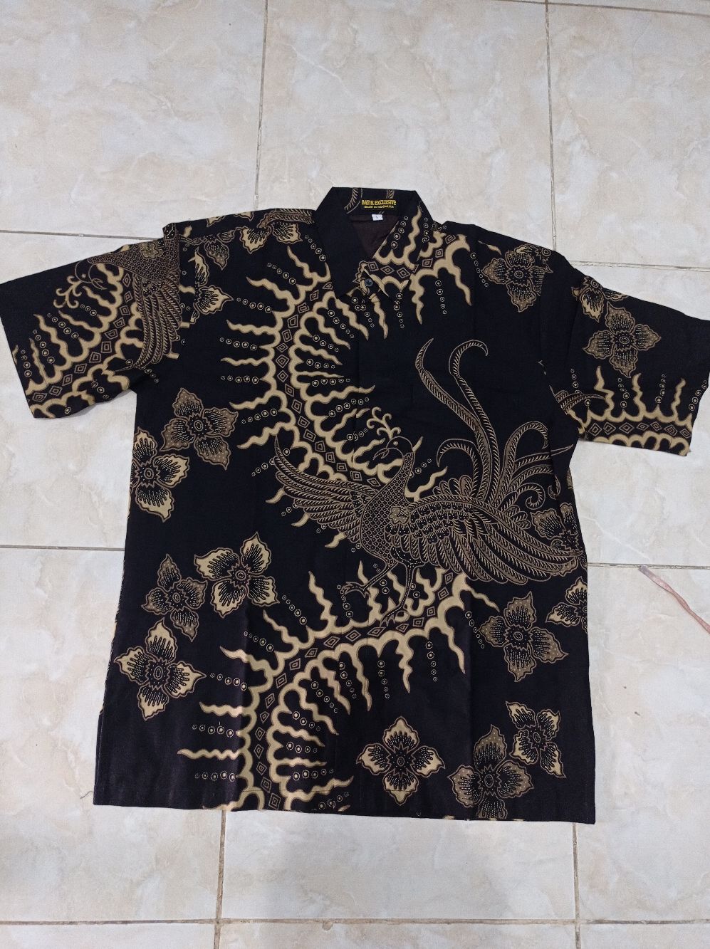 Kemeja Batik Prabu Bahan Katun Baturaden Reguler Fit B381
