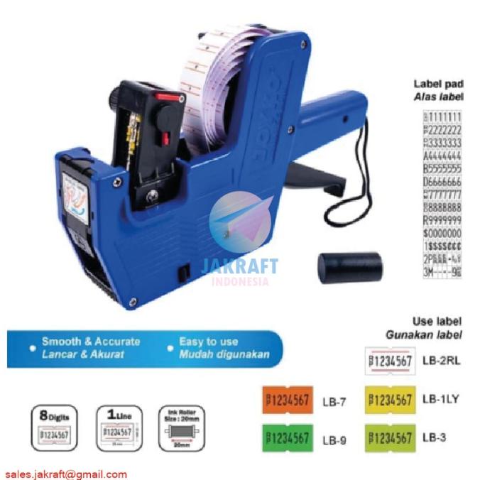 

ORDER-KIRIM Alat Pasang Cetak Harga Dispenser Label Joyko Price Labeller MX5500M