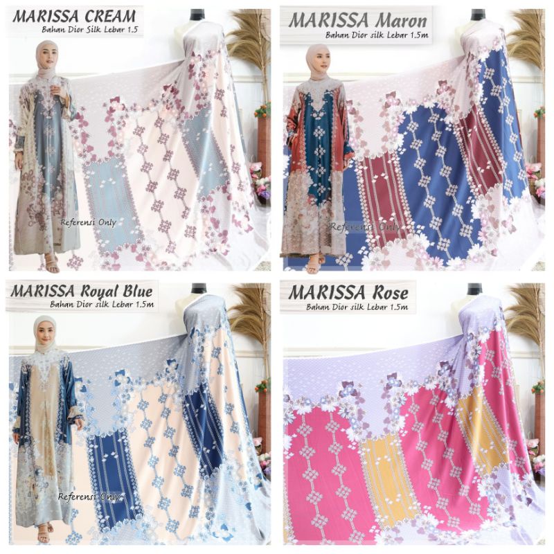 Ready kain marissa dress Series Looklike/Geulis.id