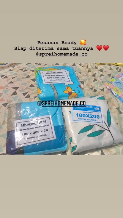 Sprei Homemade