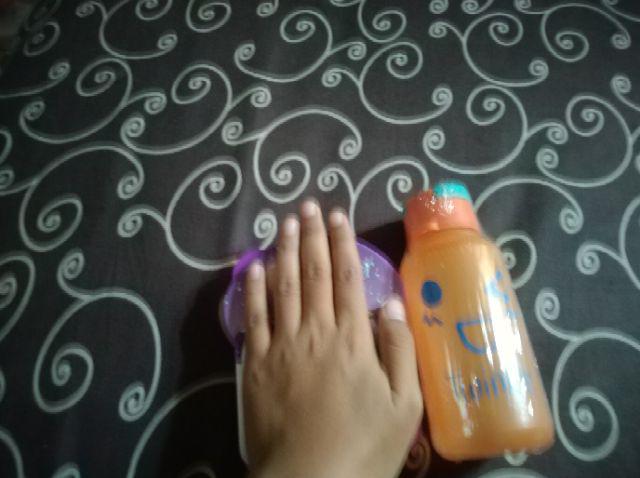 Unik Sendok Garpu Lunch Box + Botol Minum Parcel Kemasan Ultah