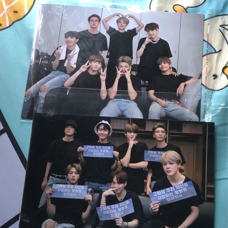 Official Postcard BTS DVD Love Yourself LY Europe New York Tour