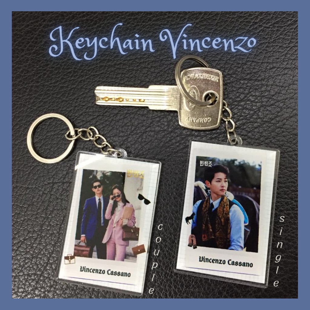 Gntungan Kunci Akrilik Vincenzo Cassano / Keychain / Song Joong Ki